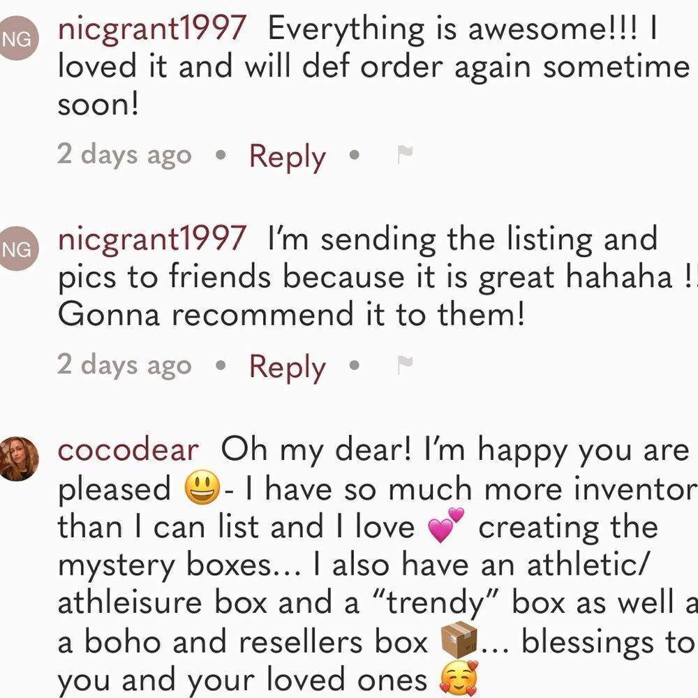 2026 Resellers Mystery Box! Current Edition 6-11 mixed clothing & accessories🎁 - Picture 15 of 16